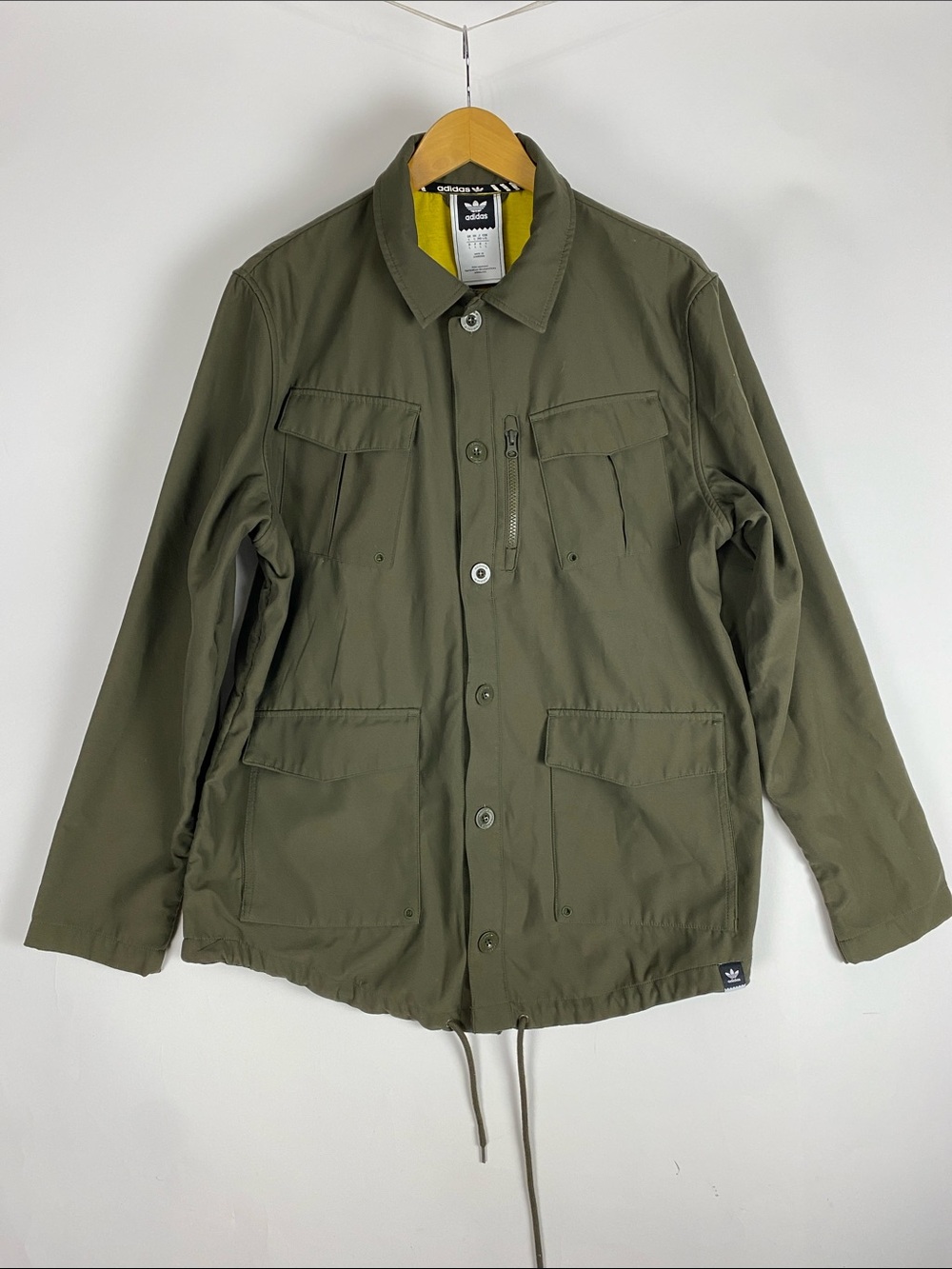 adidas Olive Green Military Field Jacket men’s size large